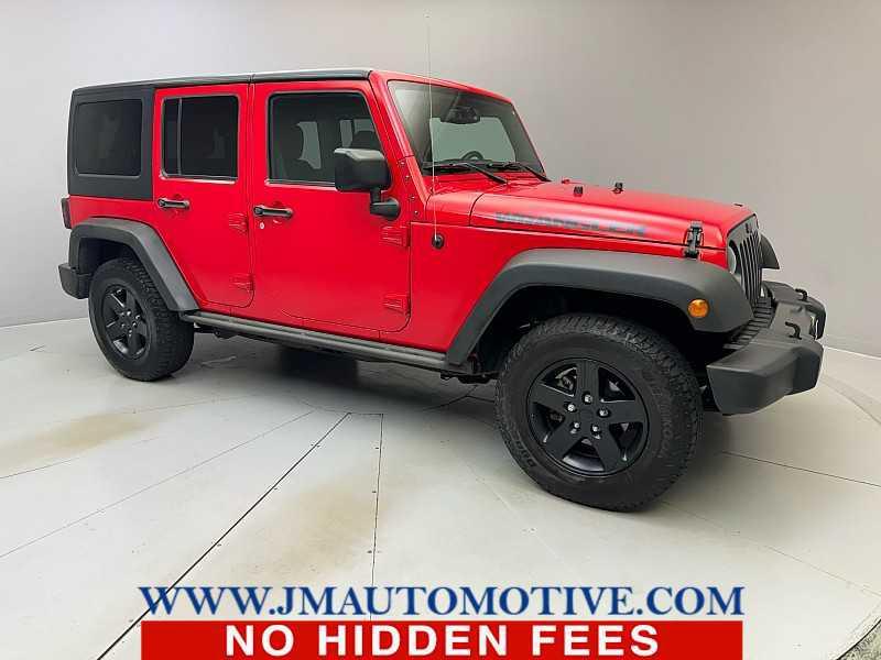 used 2016 Jeep Wrangler Unlimited car, priced at $18,995