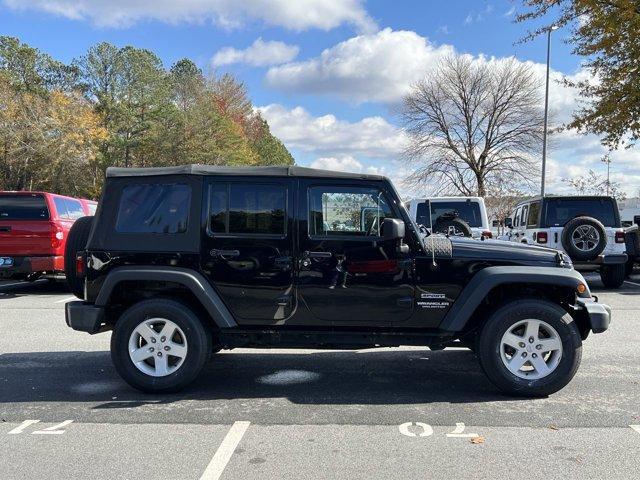 used 2017 Jeep Wrangler Unlimited car, priced at $22,497