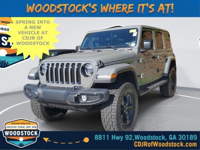 used 2021 Jeep Wrangler Unlimited car, priced at $42,441