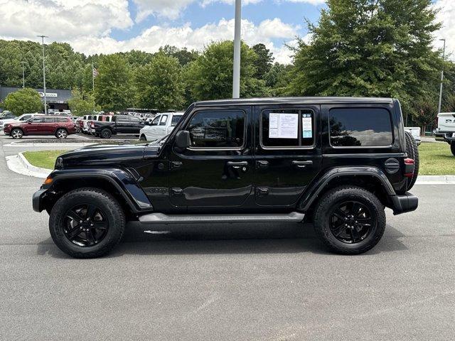 used 2021 Jeep Wrangler Unlimited car, priced at $32,509