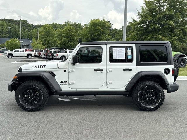 used 2022 Jeep Wrangler Unlimited car, priced at $32,523