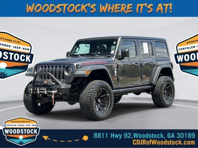 used 2018 Jeep Wrangler Unlimited car, priced at $34,814