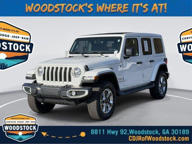 used 2022 Jeep Wrangler Unlimited car, priced at $33,831