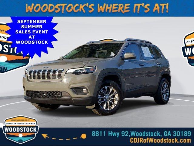 used 2021 Jeep Cherokee car, priced at $23,482