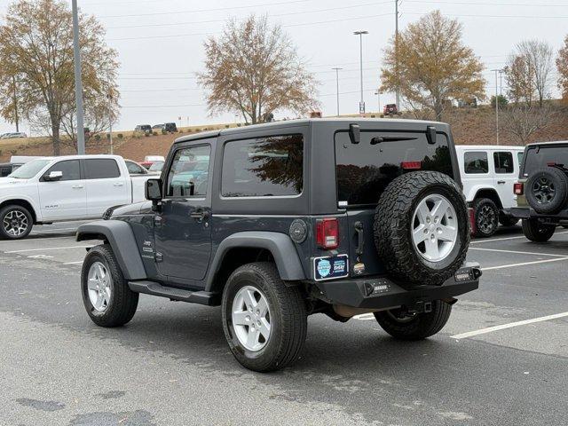 used 2017 Jeep Wrangler car, priced at $23,000