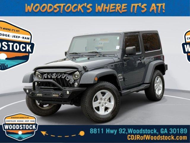 used 2017 Jeep Wrangler car, priced at $23,000