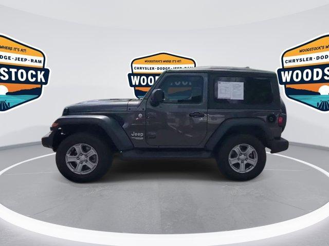 used 2020 Jeep Wrangler car, priced at $25,681