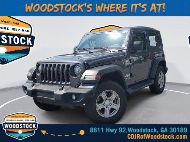 used 2020 Jeep Wrangler car, priced at $27,439