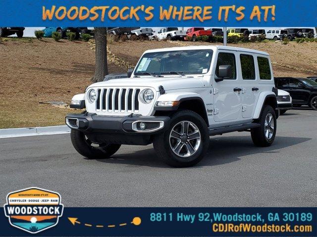 used 2020 Jeep Wrangler Unlimited car, priced at $37,483