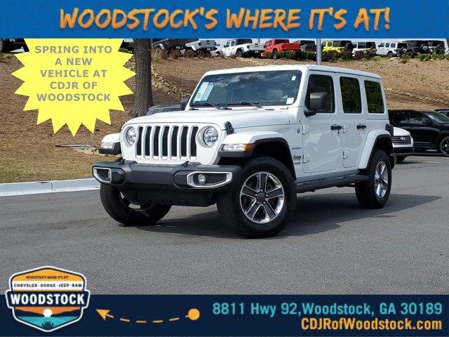 used 2020 Jeep Wrangler Unlimited car, priced at $37,983