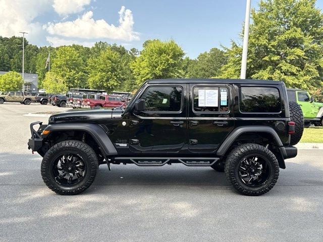 used 2021 Jeep Wrangler Unlimited car, priced at $30,303