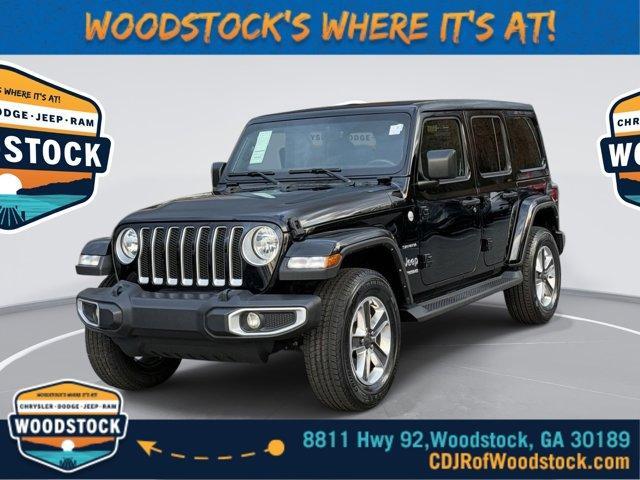 used 2022 Jeep Wrangler Unlimited car, priced at $35,214