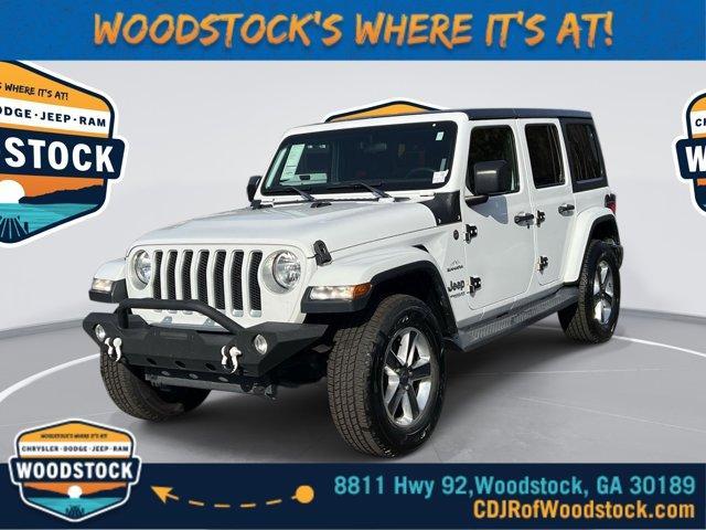 used 2019 Jeep Wrangler Unlimited car, priced at $28,214