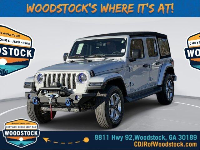 used 2022 Jeep Wrangler Unlimited car, priced at $34,931