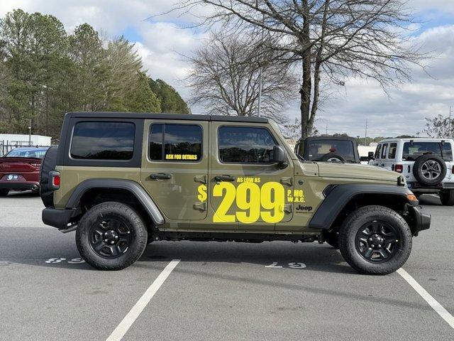 new 2025 Jeep Wrangler car, priced at $39,635