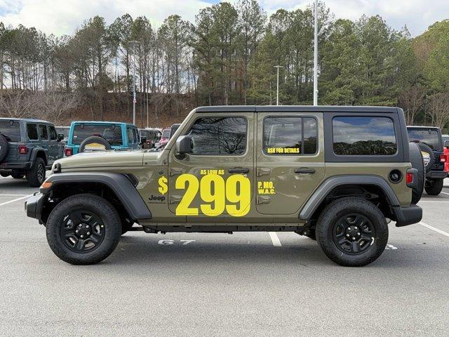 new 2025 Jeep Wrangler car, priced at $39,635