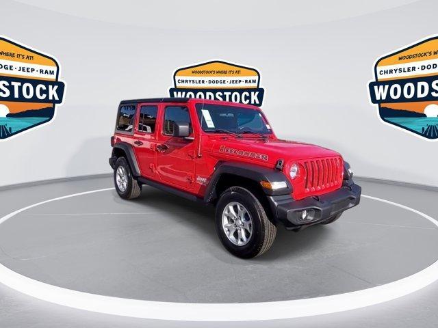 used 2021 Jeep Wrangler Unlimited car, priced at $32,222