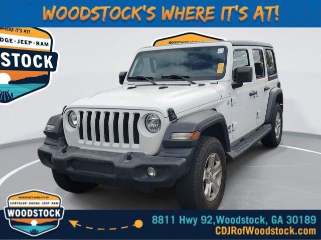 used 2019 Jeep Wrangler Unlimited car, priced at $26,997