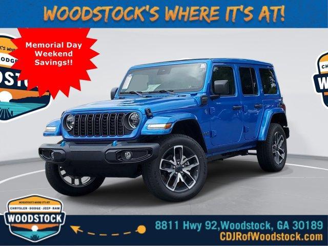 new 2024 Jeep Wrangler 4xe car, priced at $51,165