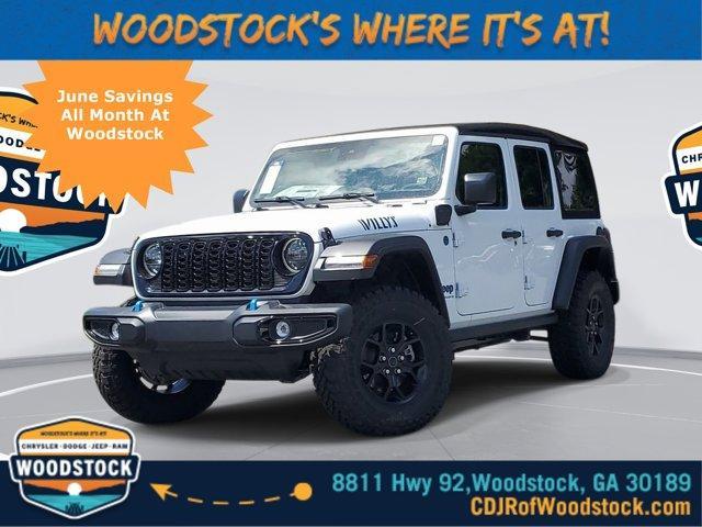 new 2024 Jeep Wrangler 4xe car, priced at $49,330