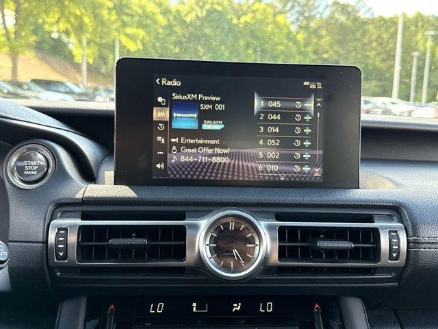 used 2022 Lexus IS 350 car, priced at $39,920