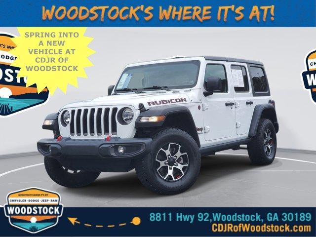 used 2021 Jeep Wrangler Unlimited car, priced at $35,783