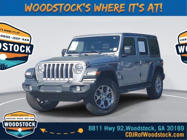 used 2020 Jeep Wrangler Unlimited car, priced at $30,483