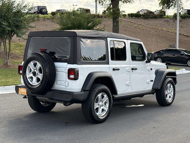 used 2021 Jeep Wrangler Unlimited car, priced at $30,187