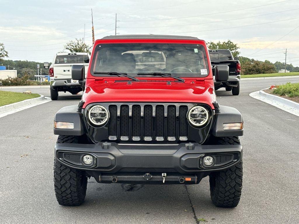 used 2021 Jeep Wrangler Unlimited car, priced at $32,992