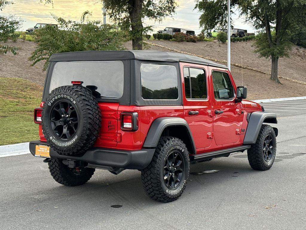used 2021 Jeep Wrangler Unlimited car, priced at $32,992
