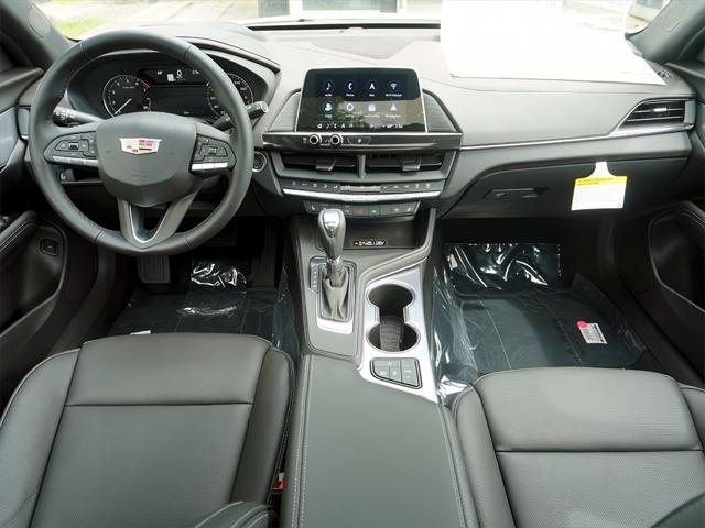 new 2025 Cadillac CT4 car, priced at $46,335