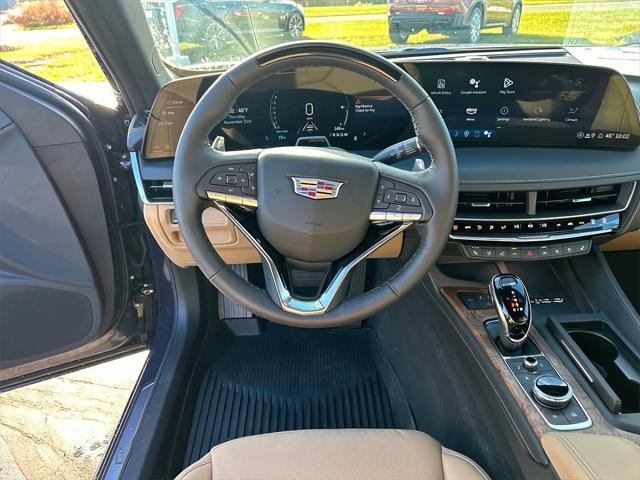 new 2025 Cadillac CT5 car, priced at $56,085
