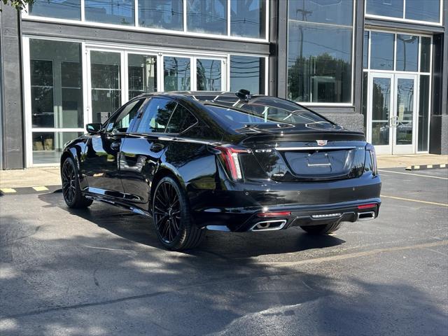 new 2025 Cadillac CT5 car, priced at $55,430