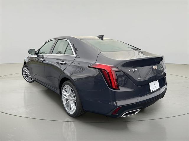 new 2025 Cadillac CT4 car, priced at $45,810