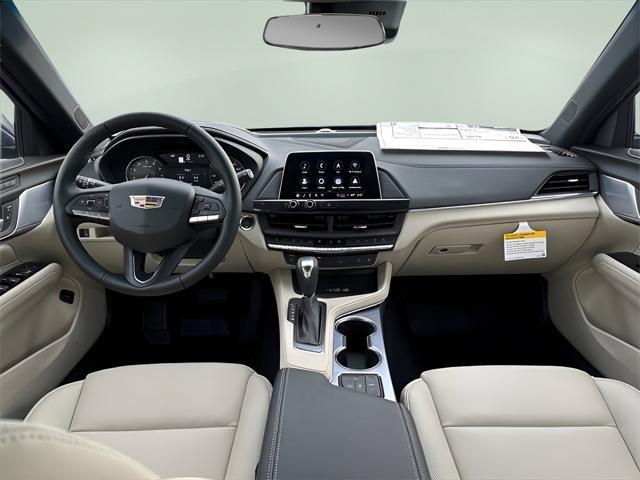 new 2025 Cadillac CT4 car, priced at $45,810