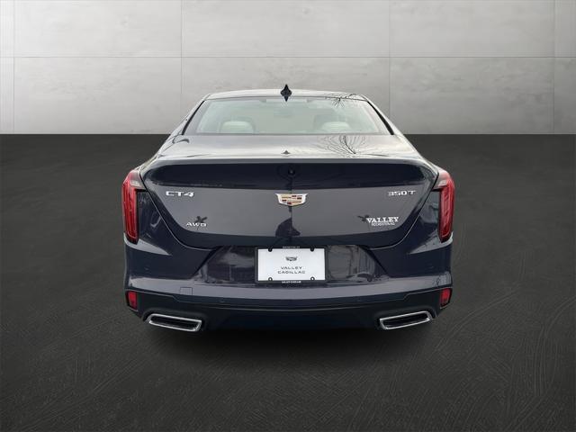 new 2025 Cadillac CT4 car, priced at $45,810