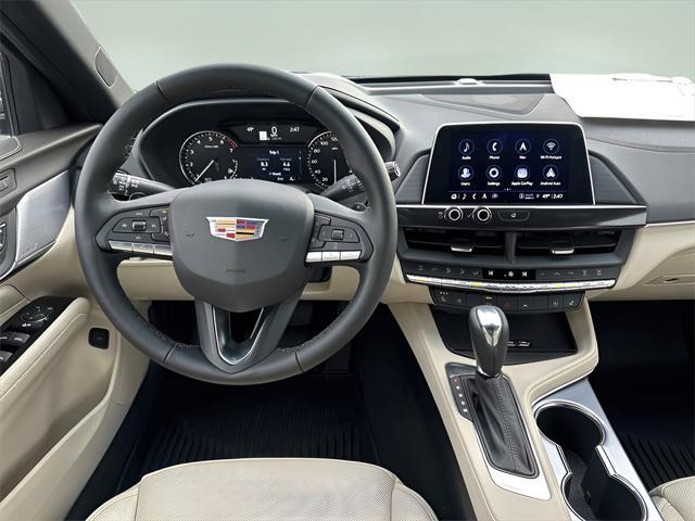 new 2025 Cadillac CT4 car, priced at $45,810