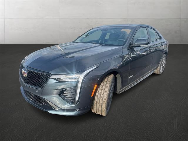 new 2025 Cadillac CT4-V car, priced at $54,650