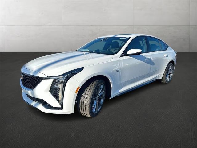 new 2025 Cadillac CT5 car, priced at $53,385