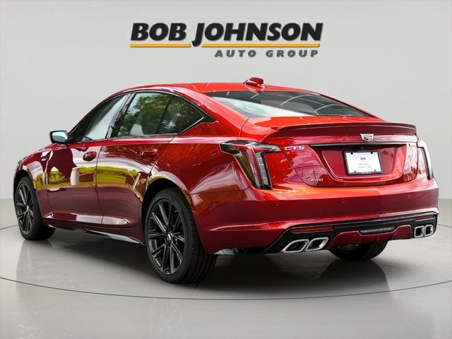 new 2025 Cadillac CT5-V car, priced at $62,760