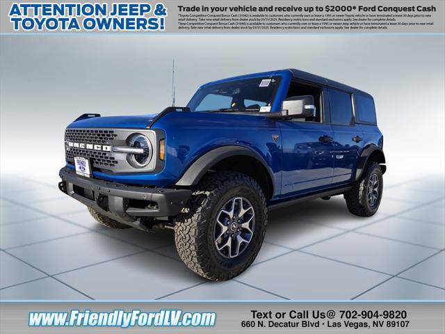 new 2024 Ford Bronco car, priced at $58,485