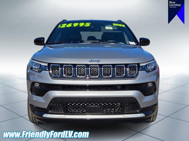used 2023 Jeep Compass car, priced at $23,908