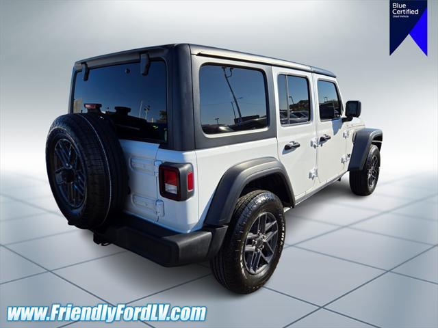 used 2024 Jeep Wrangler car, priced at $33,419