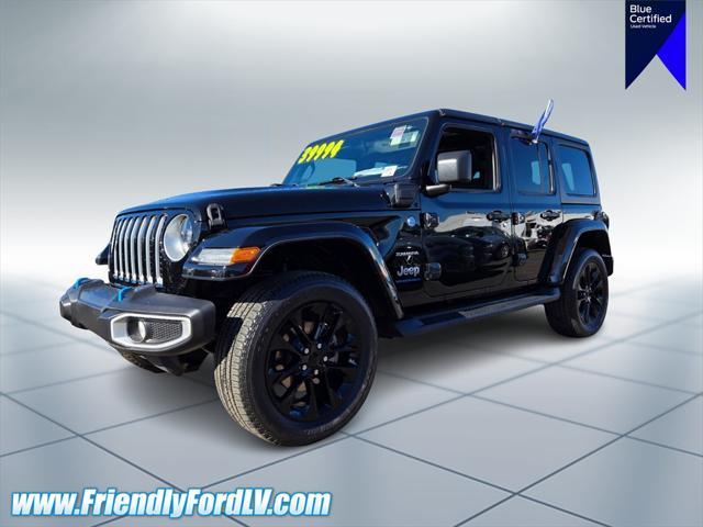 used 2023 Jeep Wrangler 4xe car, priced at $38,487