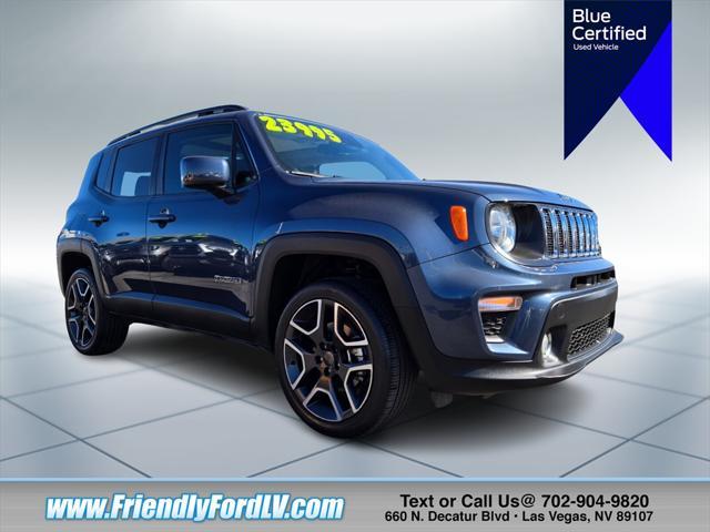 used 2021 Jeep Renegade car, priced at $19,324