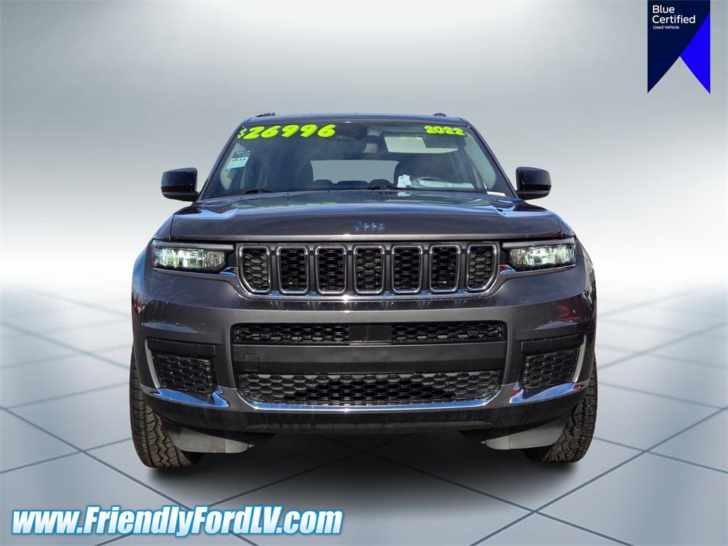 used 2022 Jeep Grand Cherokee L car, priced at $24,700
