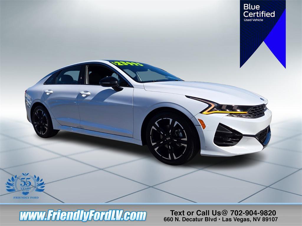 used 2021 Kia K5 car, priced at $21,218