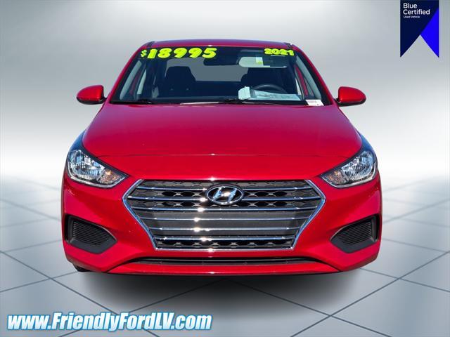 used 2021 Hyundai Accent car, priced at $17,249