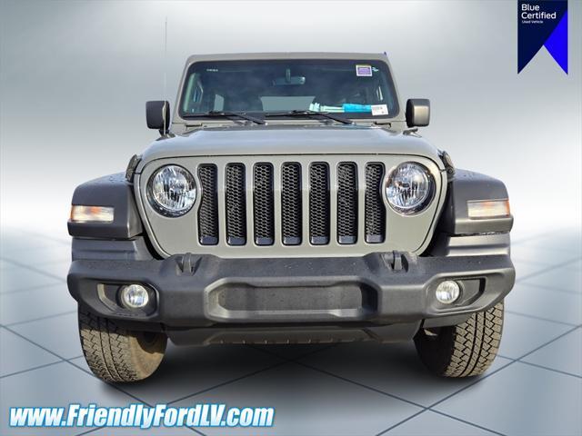 used 2021 Jeep Wrangler Unlimited car, priced at $33,610