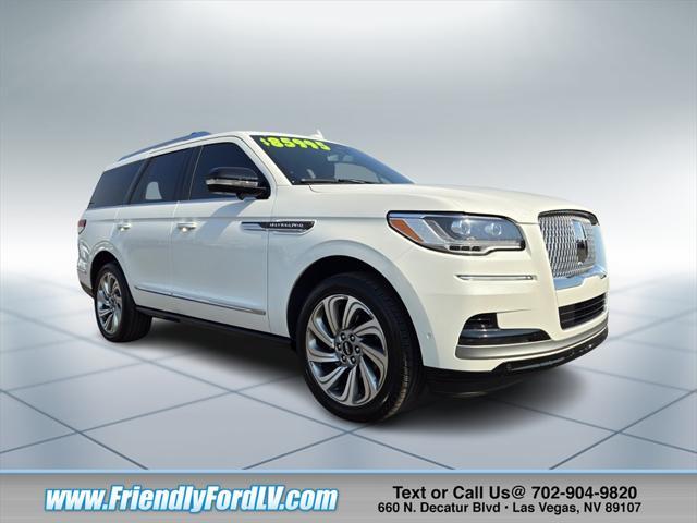 used 2023 Lincoln Navigator car, priced at $75,000